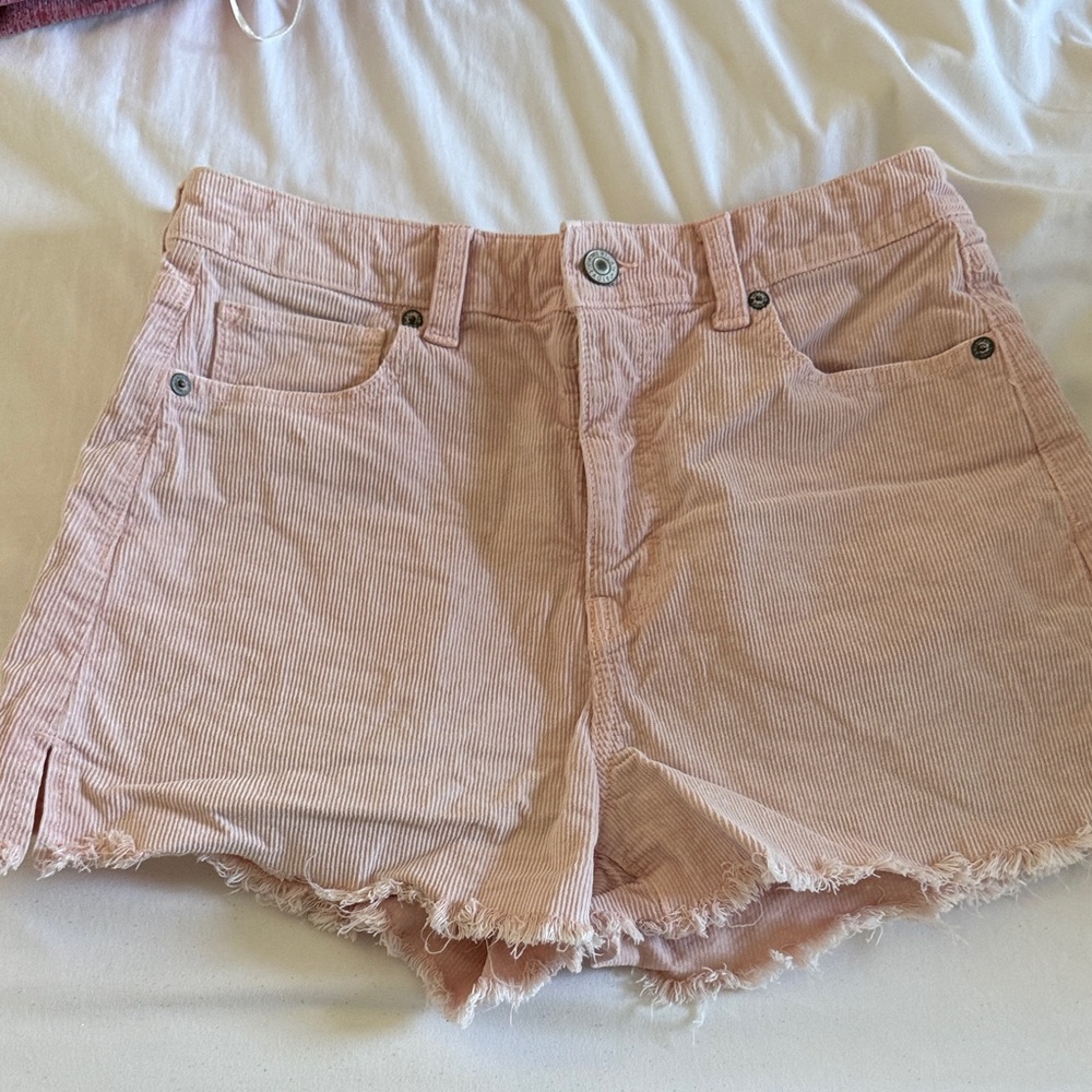 American Eagle Outfitters Pink Jean Shorts